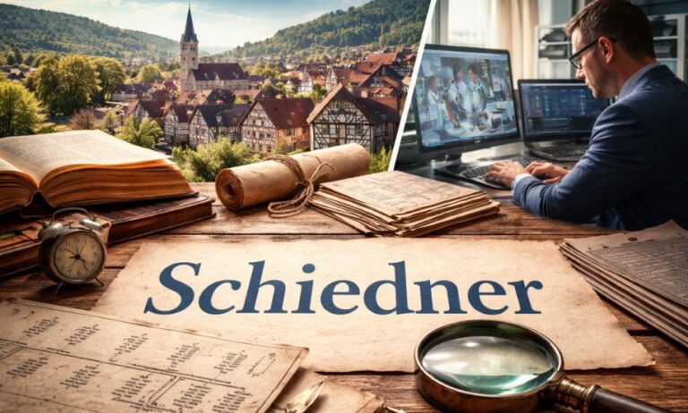 Die Geschichte hinter dem Namen Schiedner schiedner